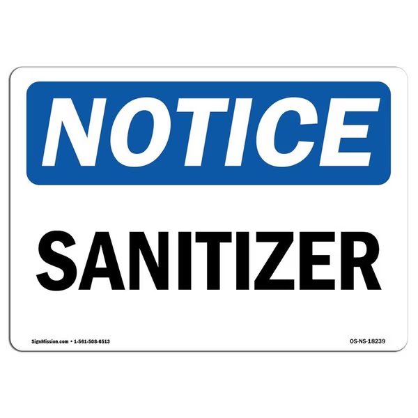 Safety Sign, OSHA Notice, 12